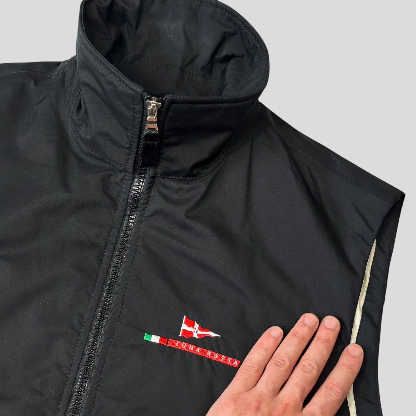 Prada Luna Rossa 00’s Goretex Padded Sailing Gilet Jacket - IT54