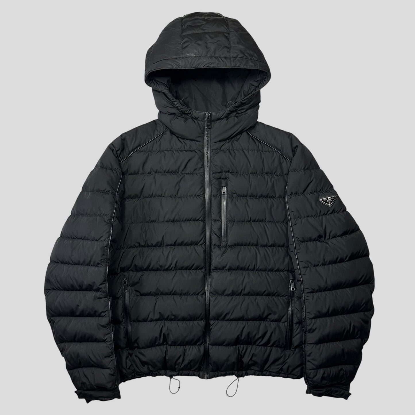 Prada 2018 Laminated Nylon Duck Down Puffer - IT52 (L)