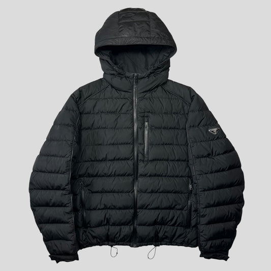 Prada 2018 Laminated Nylon Duck Down Puffer - IT52 (L)
