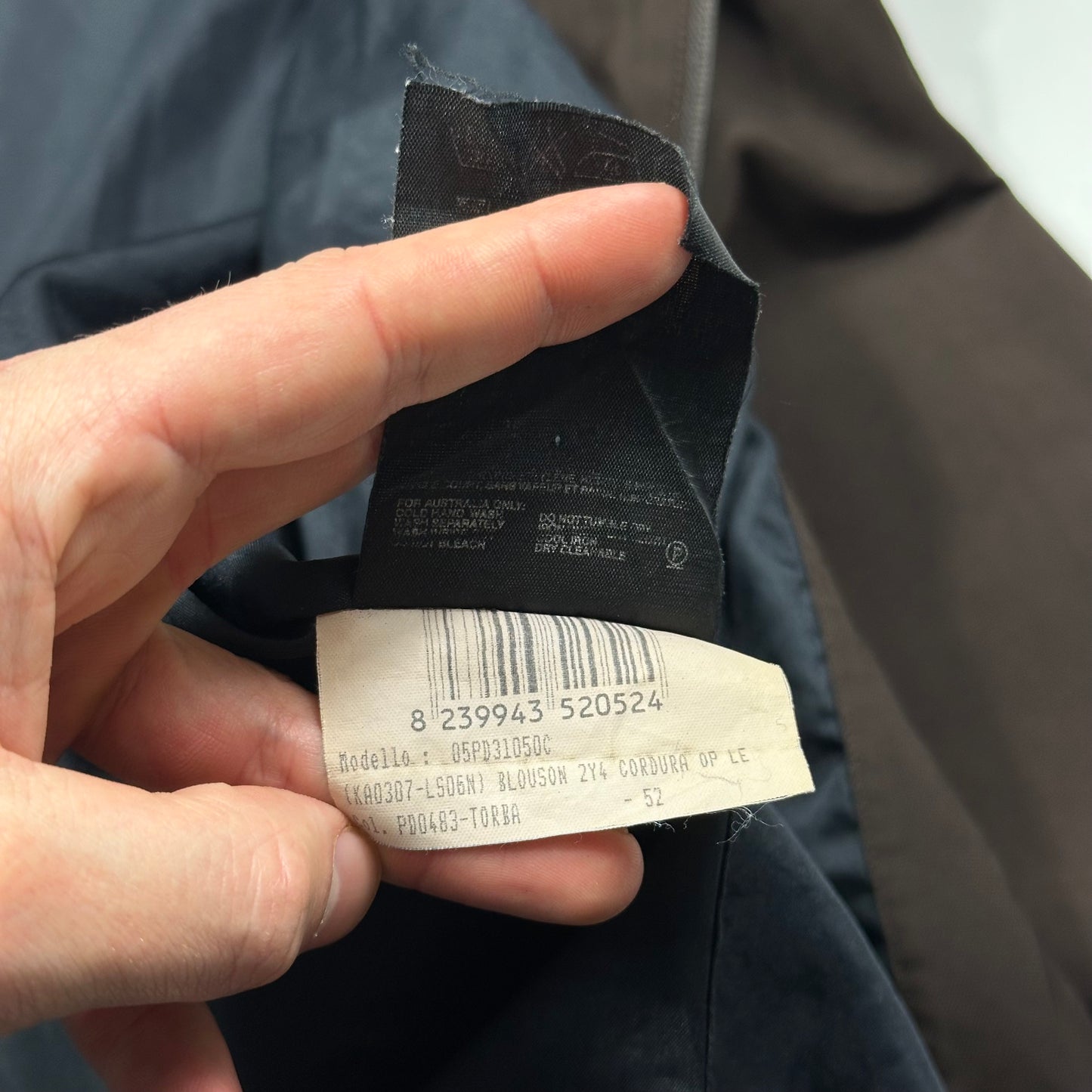 Prada Sport 00’s Brown Cordura Technical Blouson Jacket - IT52 (M/L)