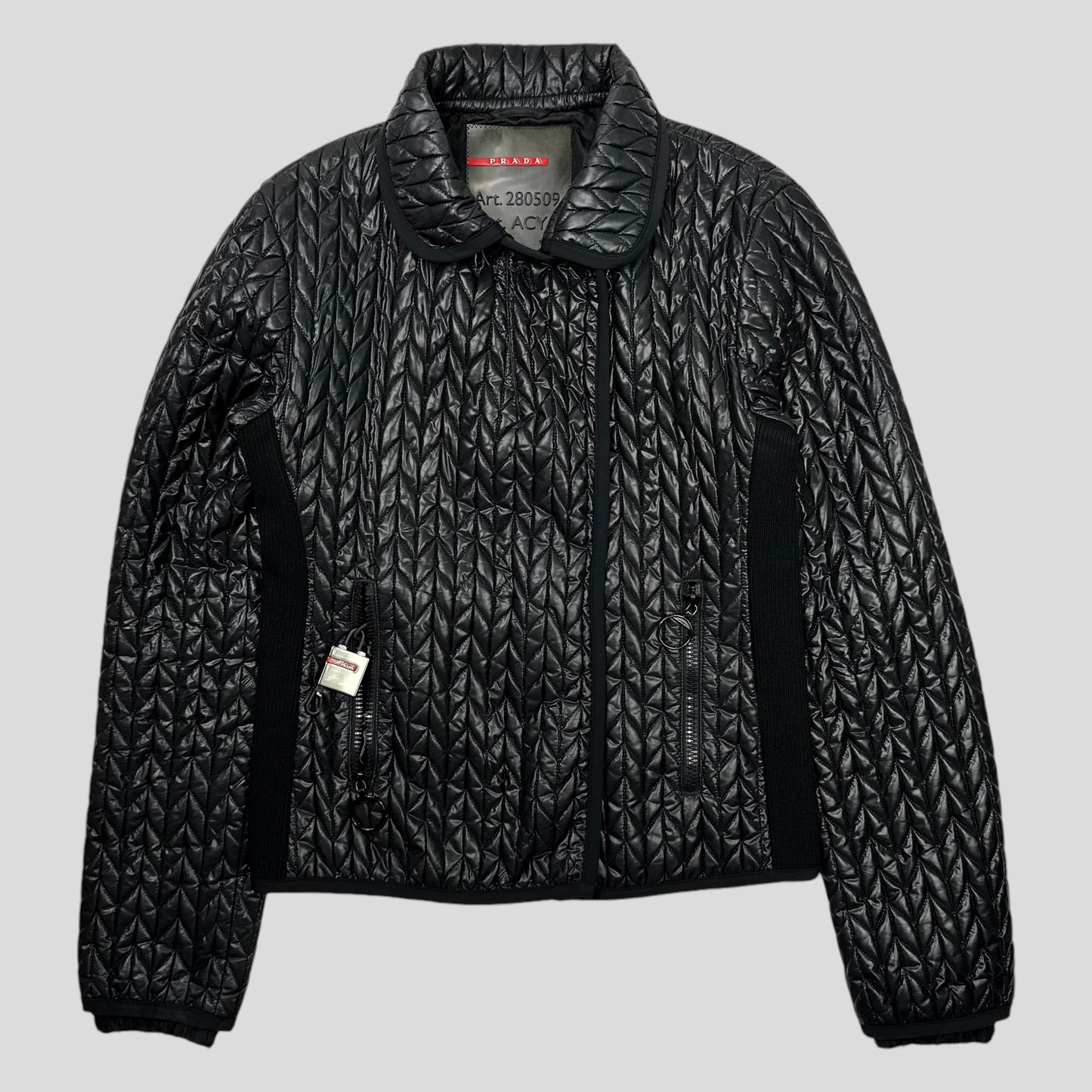 Prada Sport 00’s Quilted Technical Ski Puffer - IT42