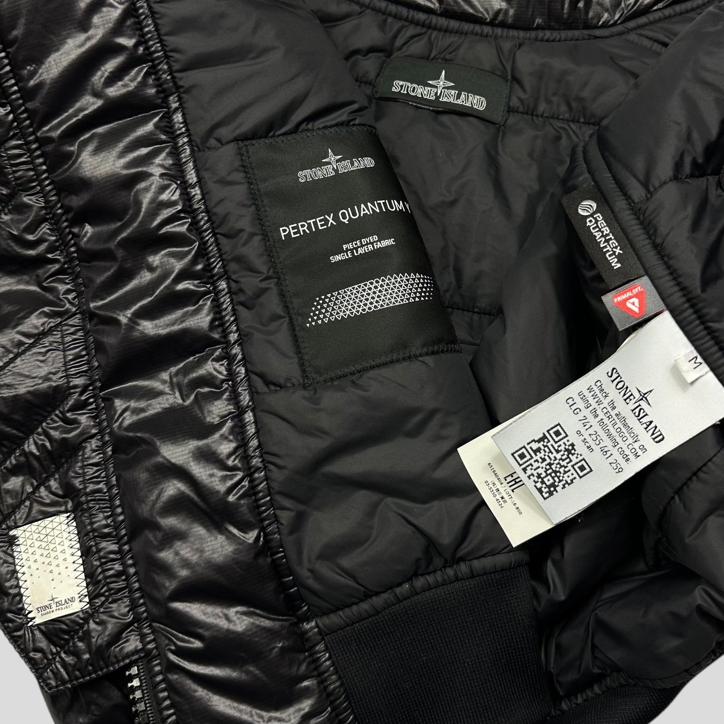Stone Island AW16 Shadow Project Pertex Quantum Y Puffer Jacket - M