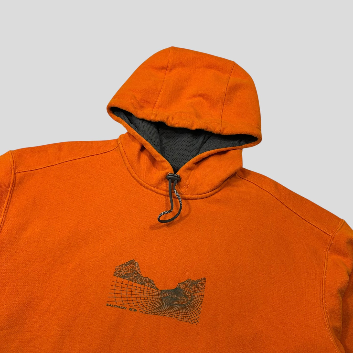 Salomon 2004 4D Web Graphic Technical Toggle Hoodie - L