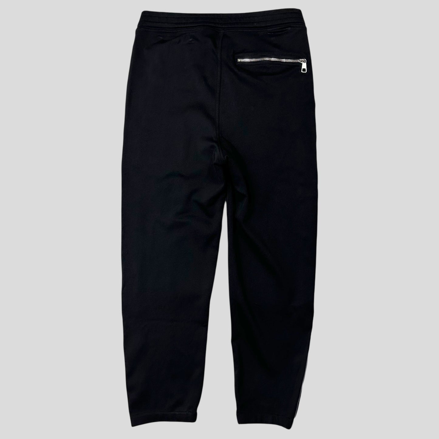 Neil Barrett 2020 Pleated Striped Taped Slim Tracksuit Bottoms - S/M