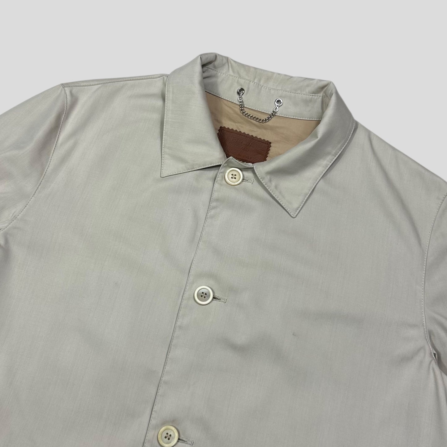 Prada Milano 2008 Soft Poly Premium Car Coat - M/L