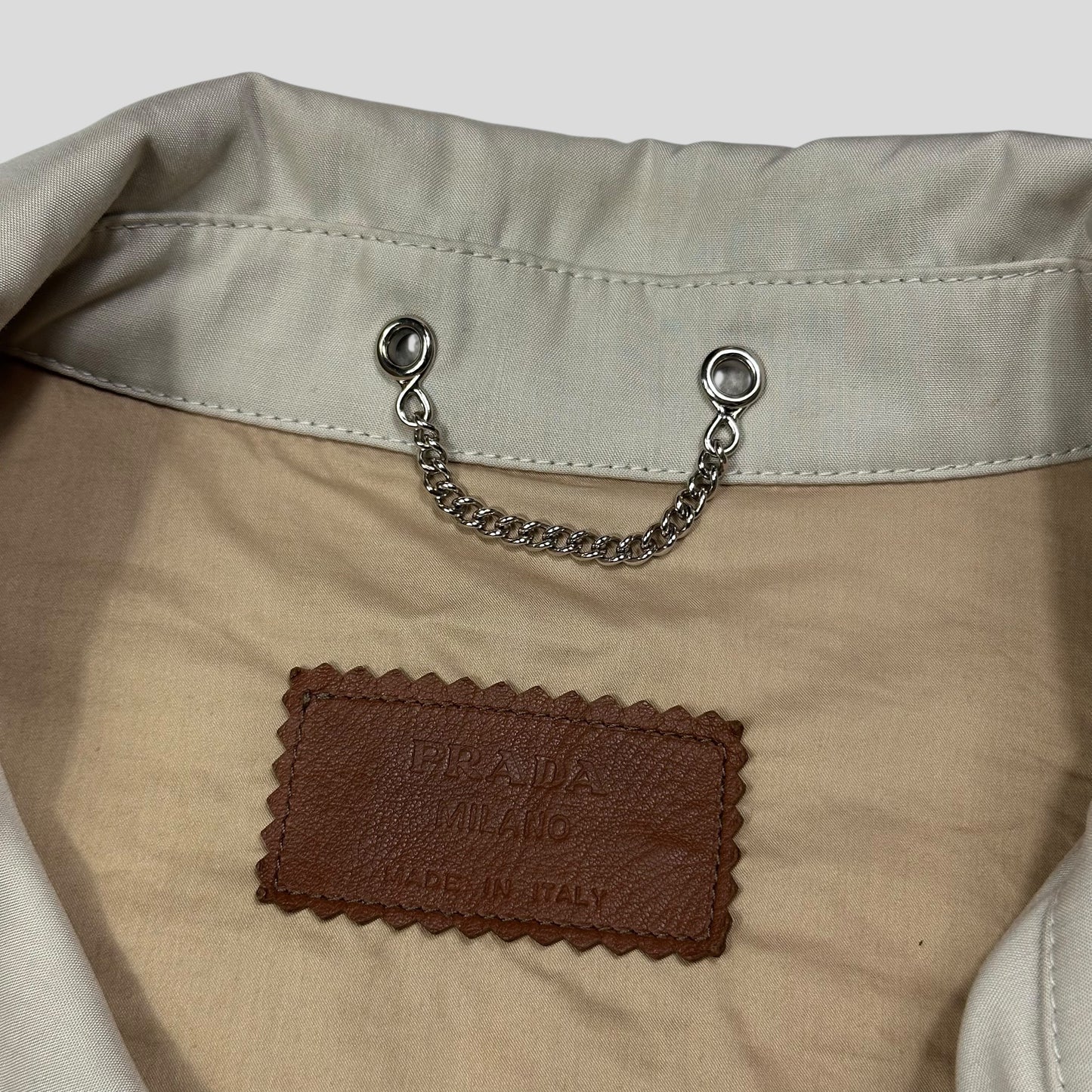 Prada Milano 2008 Soft Poly Premium Car Coat - M/L