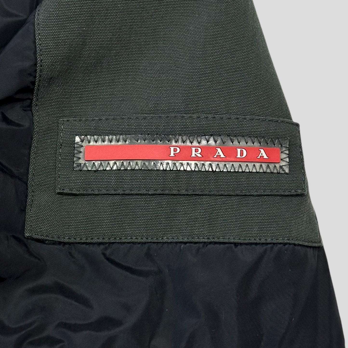 Prada Sport 2009 Nylon Panelled Technical Puffer Jacket - IT54 (L)