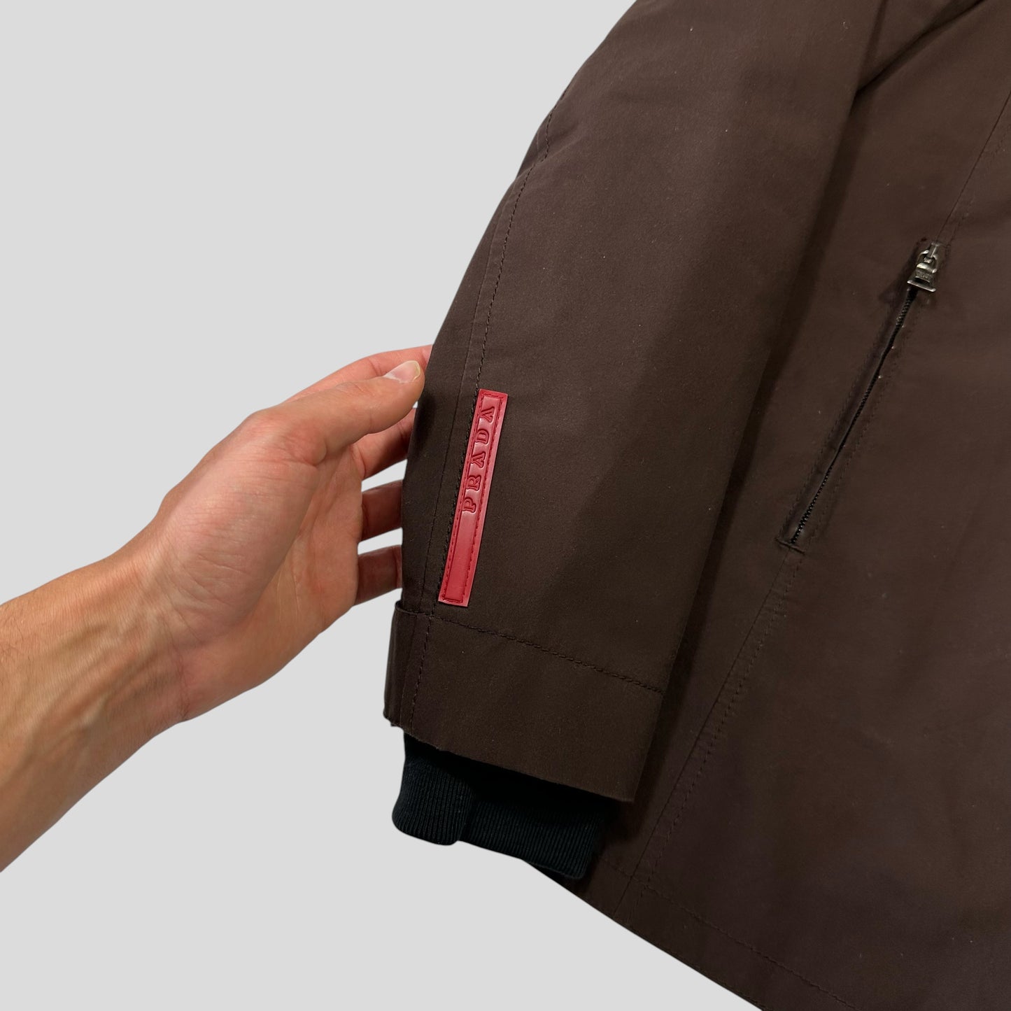 Prada Sport 2002 3 in 1 Brown Ventilated Goretex Technical Jacket - IT46