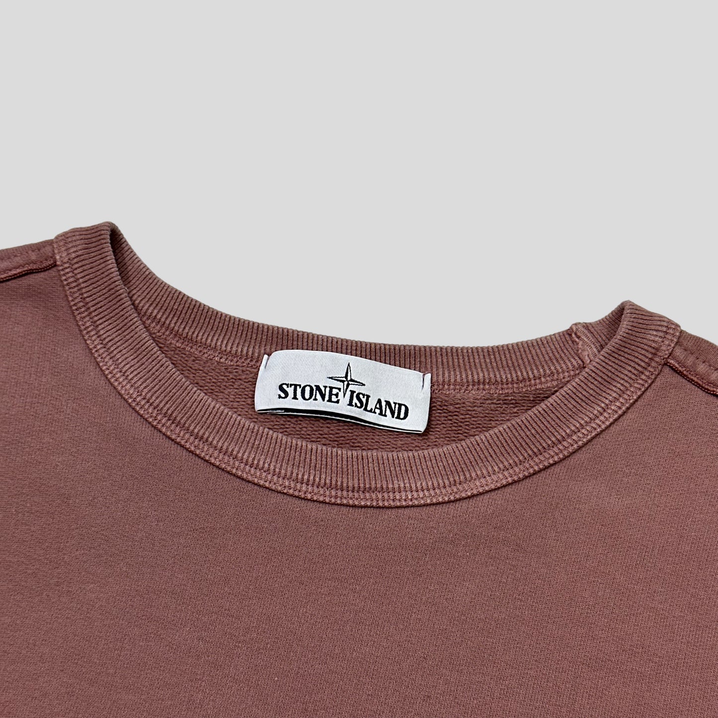 Stone Island Dusty Pink Crewneck - M