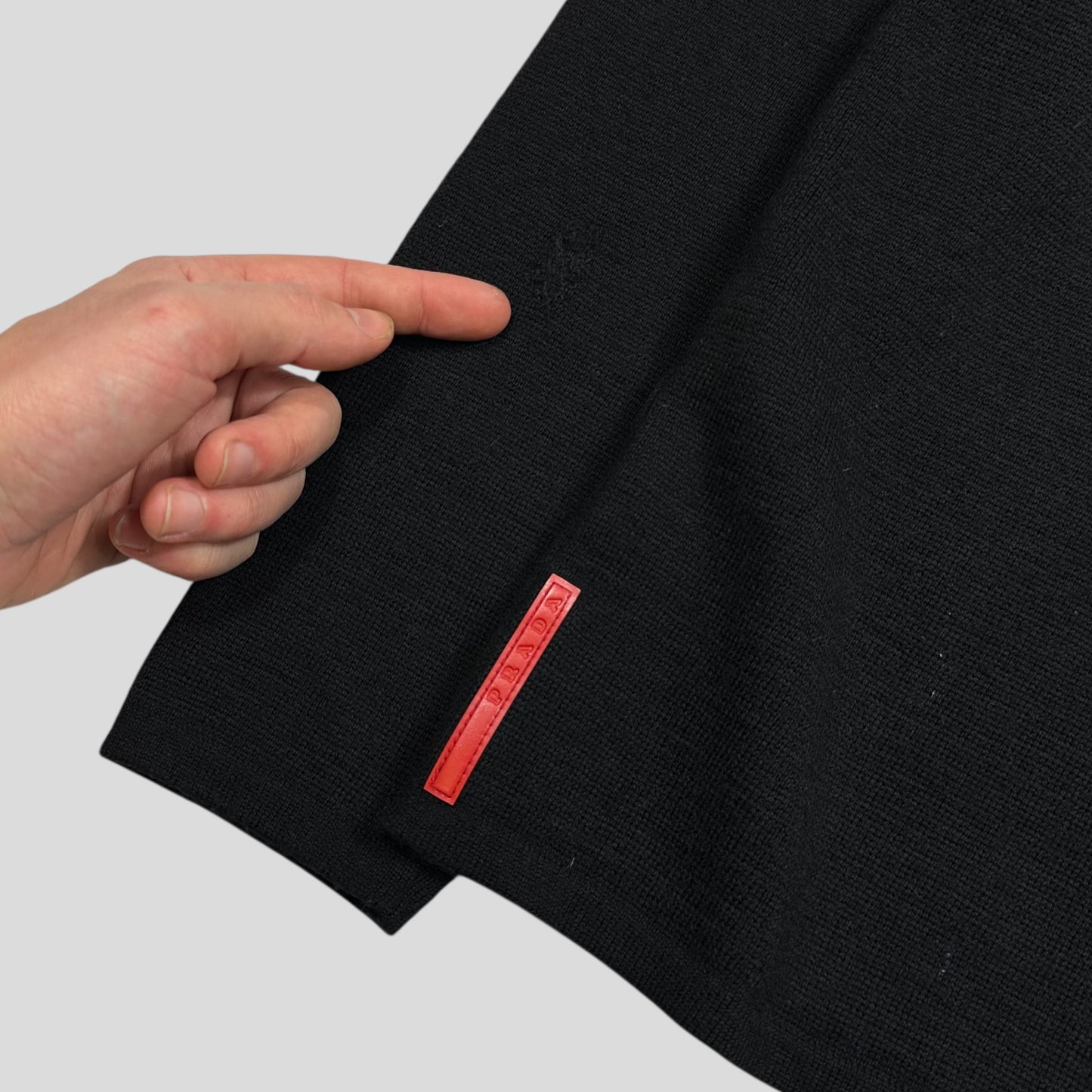 Prada Sport 2006 Ventilated Crewneck Knitted Jumper - S/M