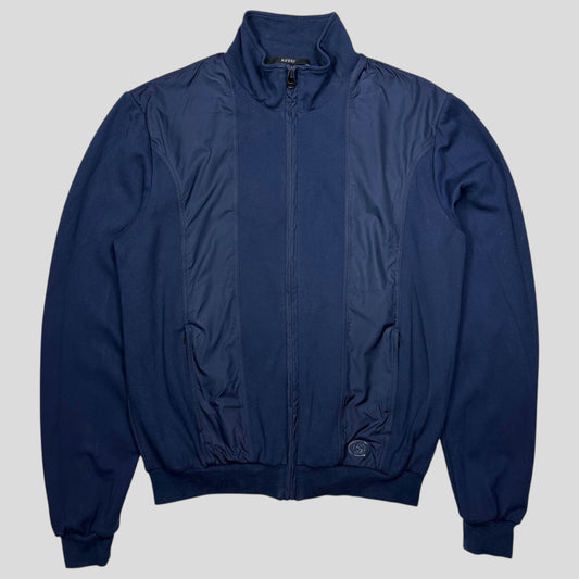 Gucci GG Logo Nylon Panelled Polyester Track Jacket - S/M