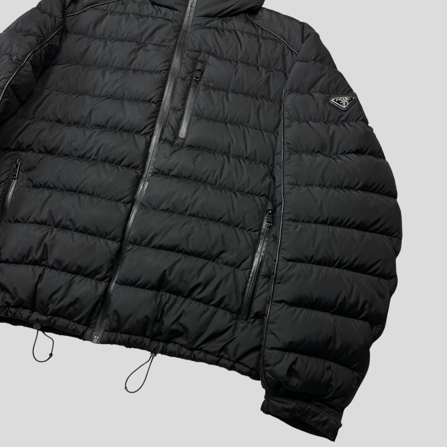 Prada 2018 Laminated Nylon Duck Down Puffer - IT52 (L)