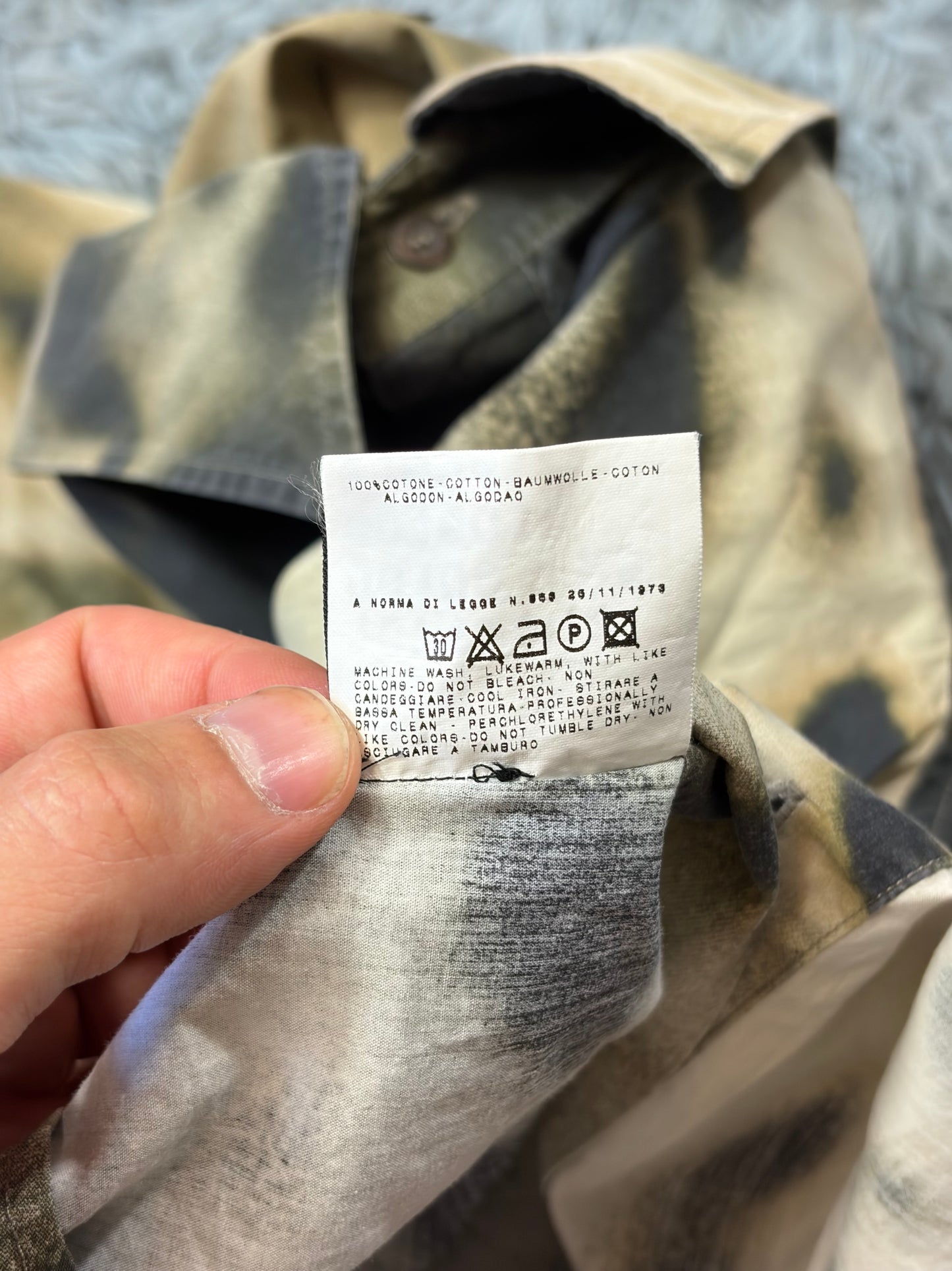 Just Cavalli 00’s Split Gradient Leopard Print Shirt - IT50