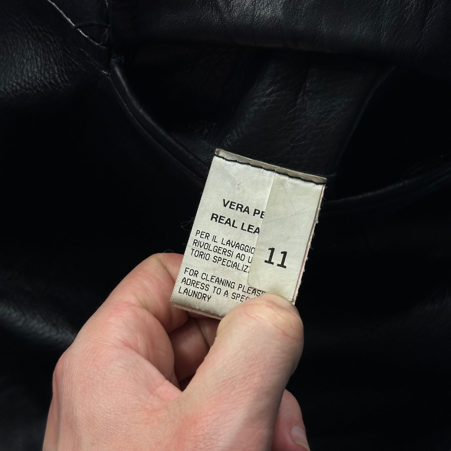 Dolce & Gabbana 00’s Leather Matrix Trench Coat Jacket - IT48 (M/L)