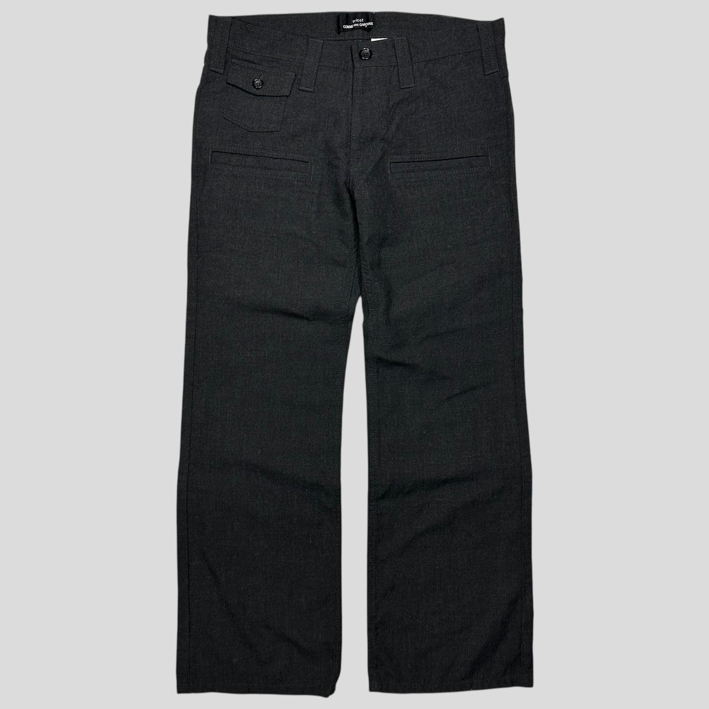 Comme Des Garçons 2007 Mini Pockets Baggy Wool Carpenter Trousers - M/L