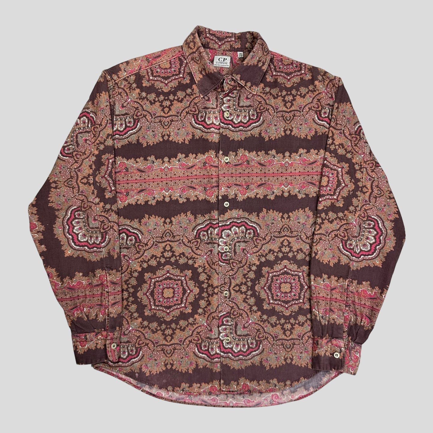 CP Company 80’s Ideas by Massimo Osti Corduroy Paisley Shirt - S/M