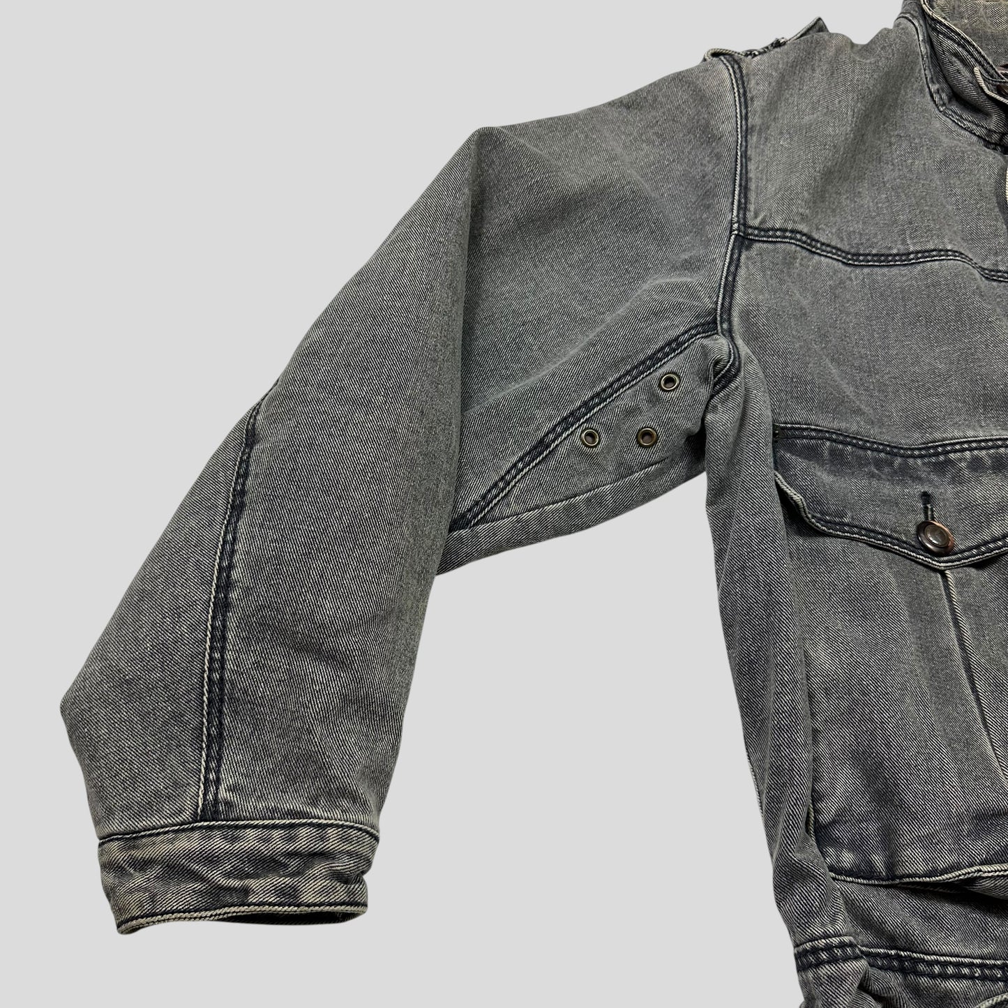 Armani Jeans 1991 Blanket Lined Heavy Cotton Work Jacket - L/XL