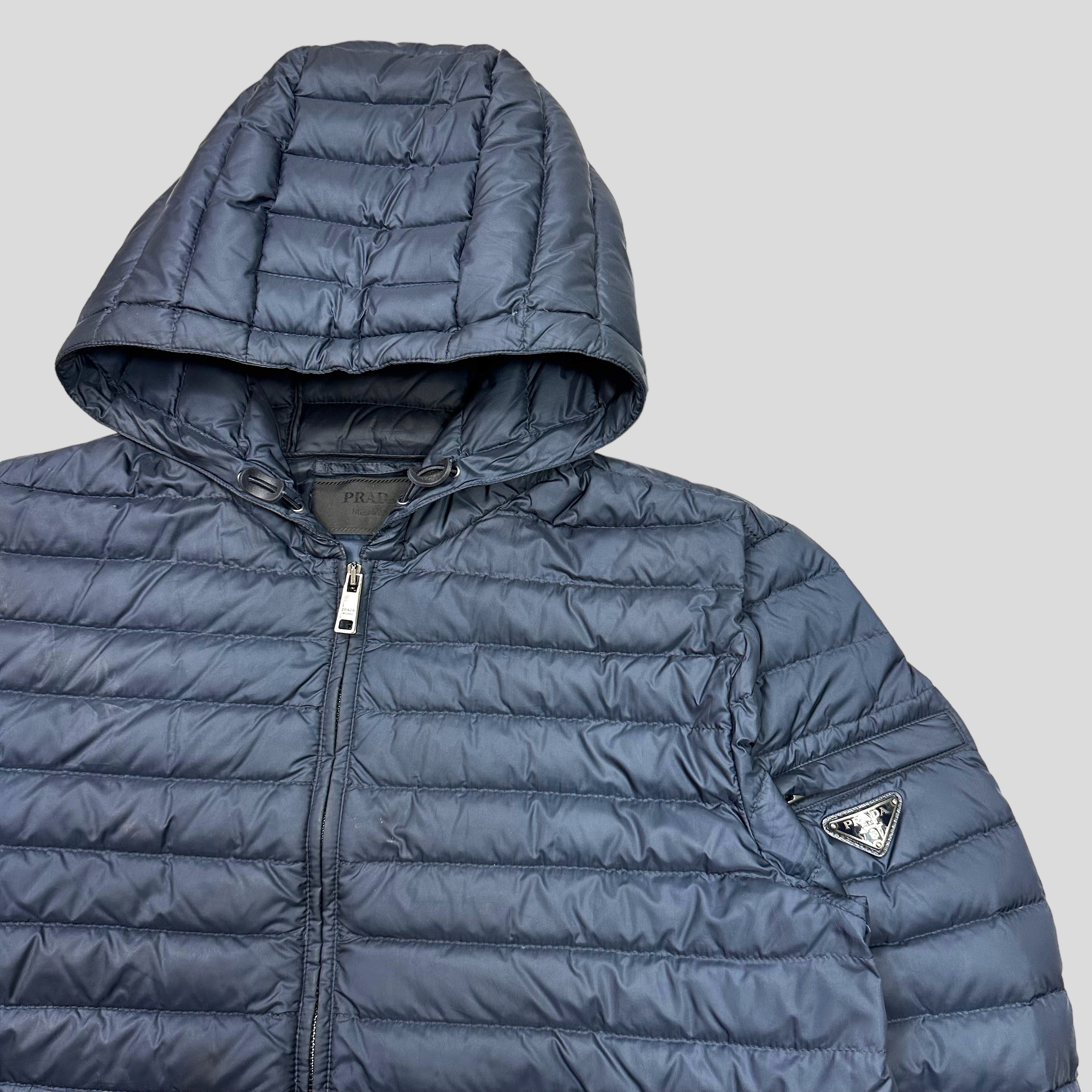 Prada down jacket sale hotsell