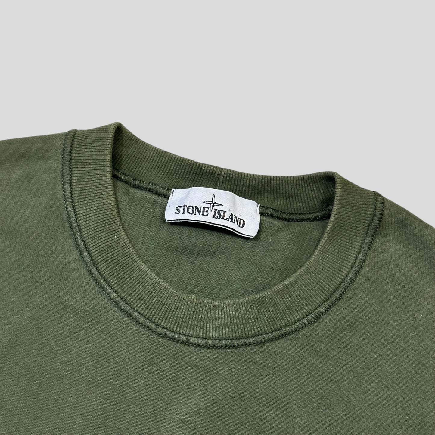 Stone Island Green Crewneck - M/L