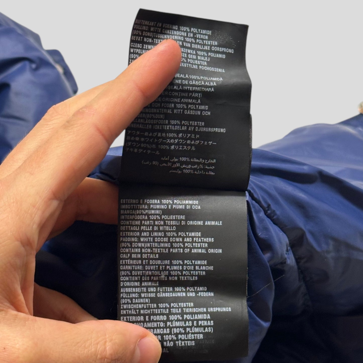 Prada 2017 Plaque Logo Nylon Goose Down Puffer Jacket - IT58 (L/XL)