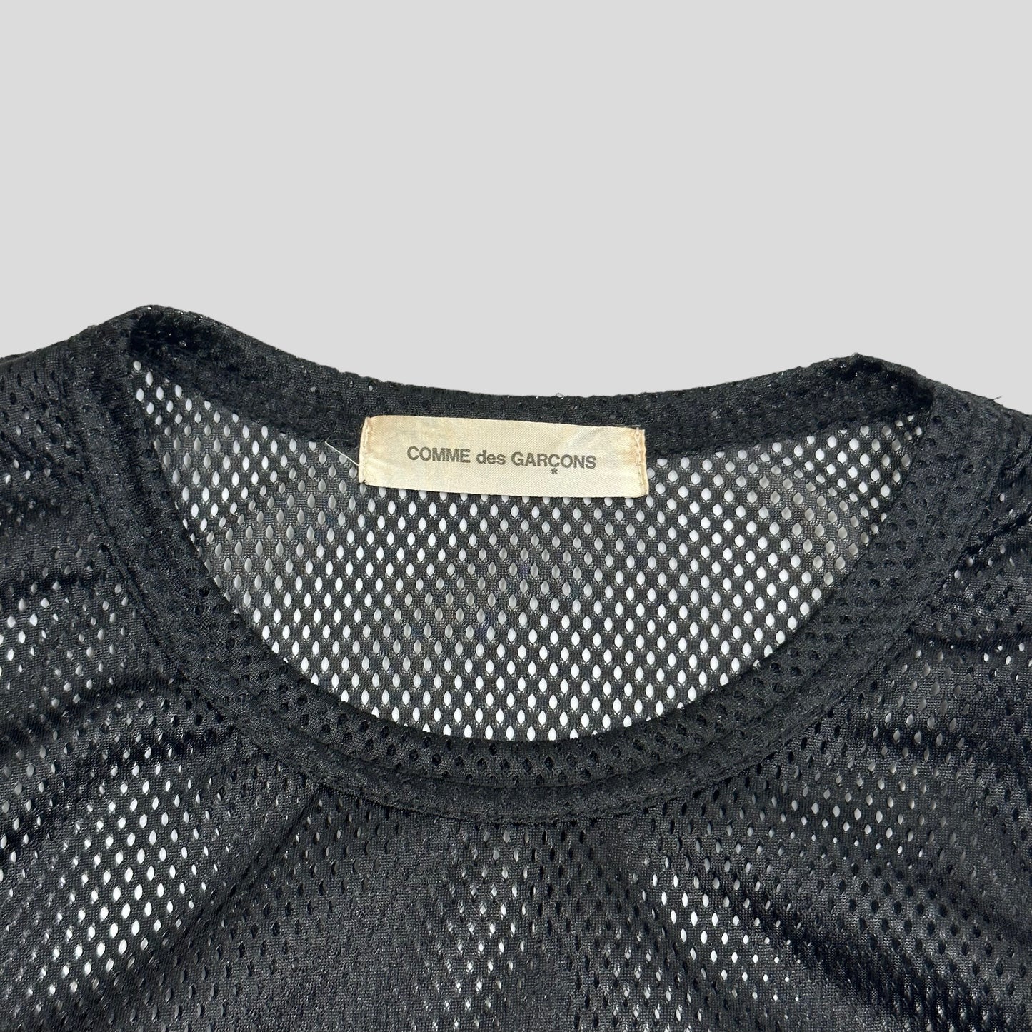 CDG 00’s Mesh Stretch Panelled Sport Top - 6-8