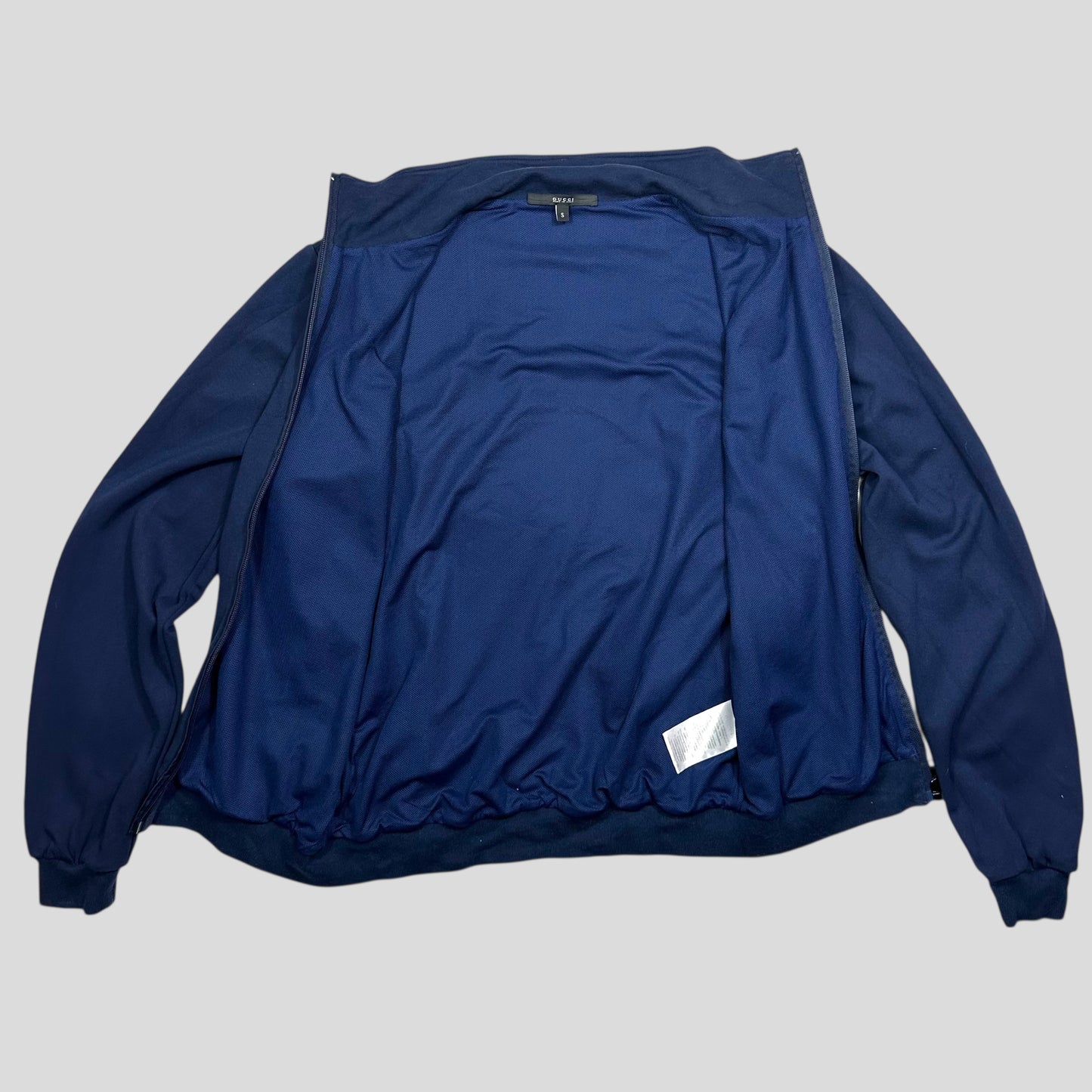 Gucci GG Logo Nylon Panelled Polyester Track Jacket - S/M