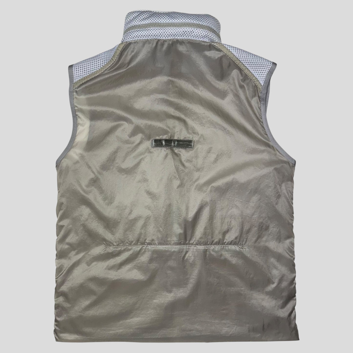 Prada Sport SS00 Gel Seam Convertible Mesh Gilet - IT48