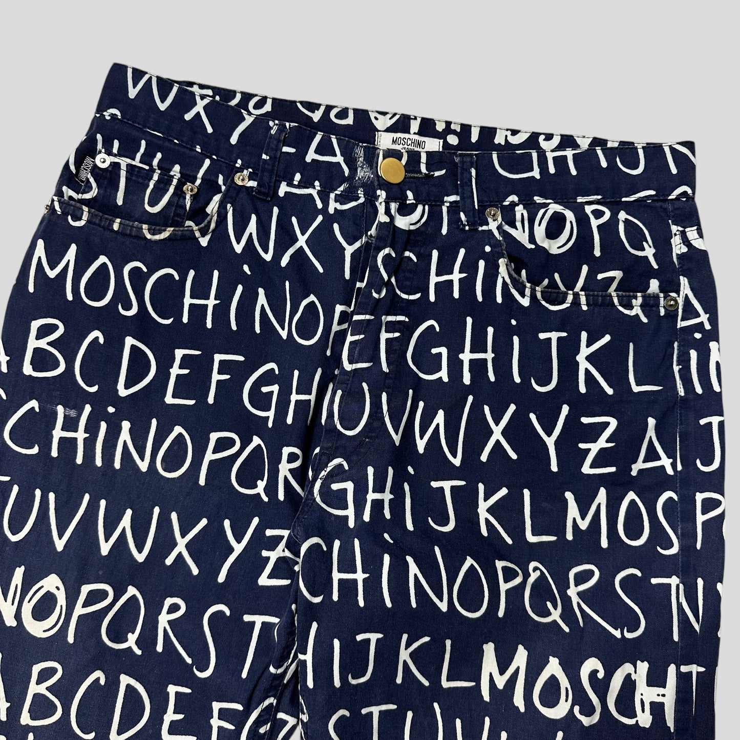 Moschino Jeans 00’s ABC Set Navy - W33 & XL/XXL