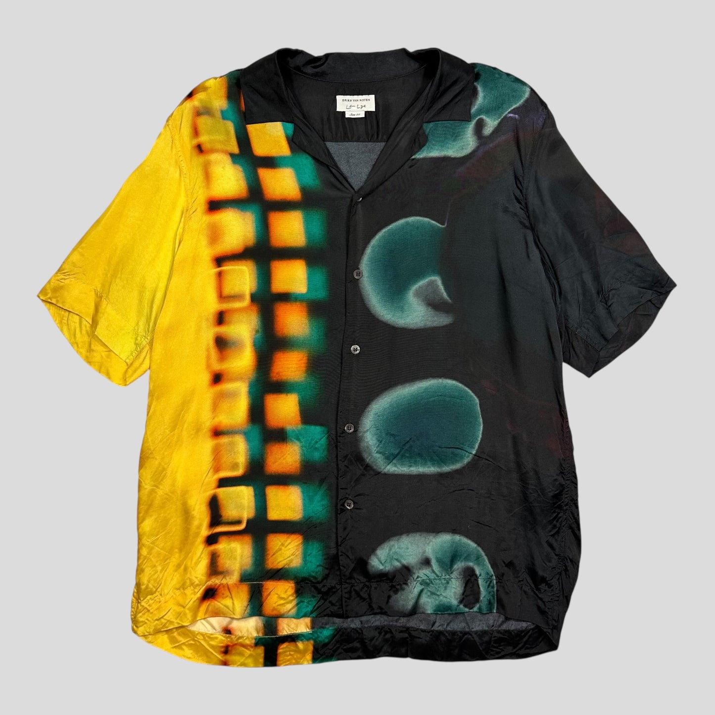 Dries Van Noten x Len Lye SS21  Rayon Carlton Shirt -