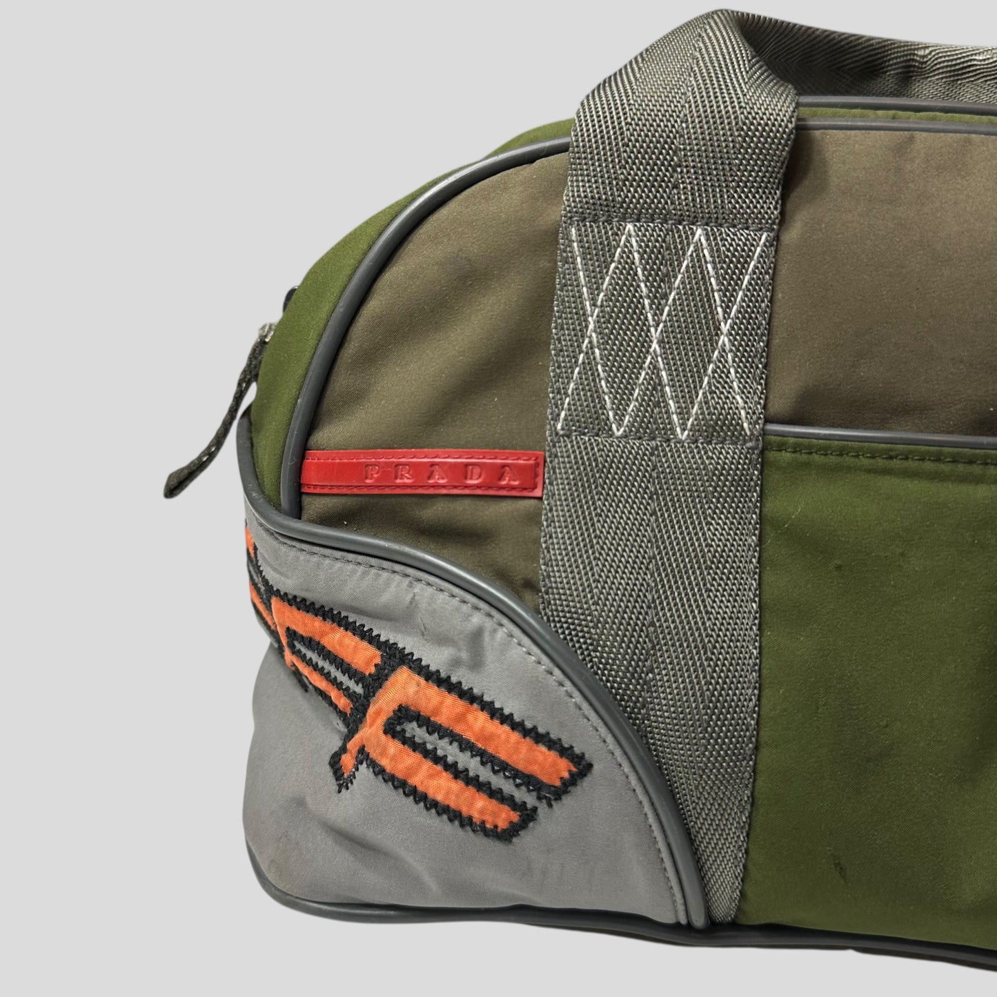 Prada Sport 00’s Shwfff Moto Bowling Handbag