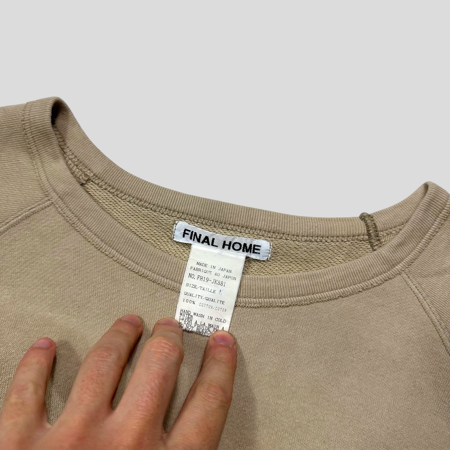 Final Home 2001 Graphic Logo Sweatshirt - M/L