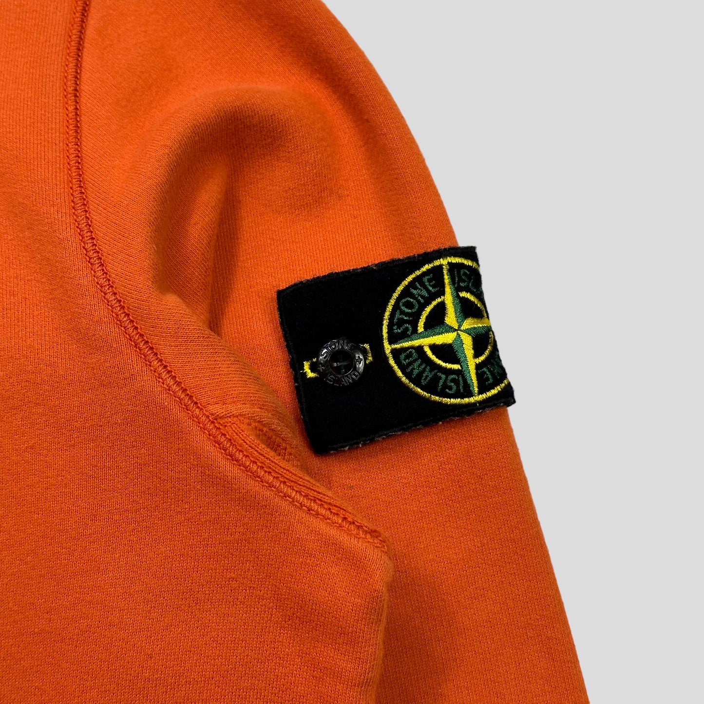 Stone Island AW19 Orange Crewneck - M