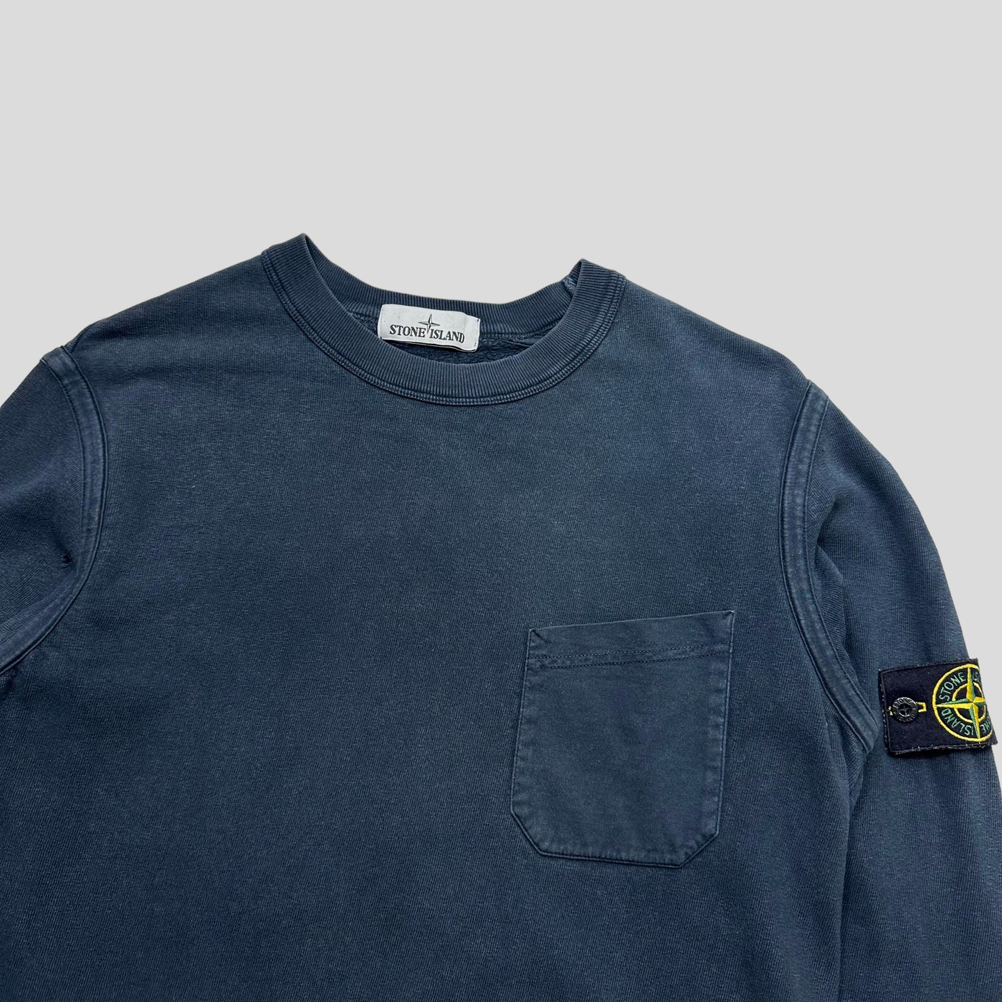 Stone Island Pocket Crewneck - M