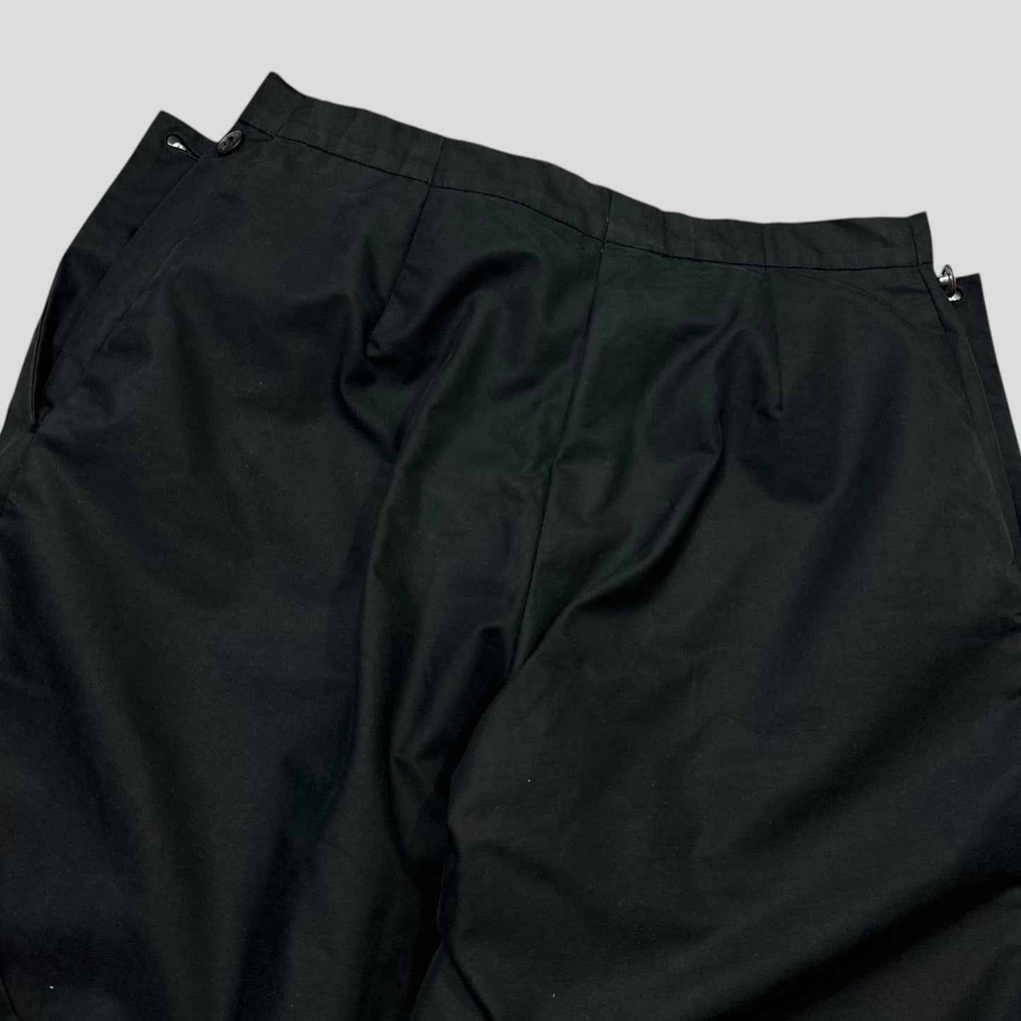 Miu Miu 1999 Modular Hip Pocket Co-nylon Carpenter Trousers - M/L