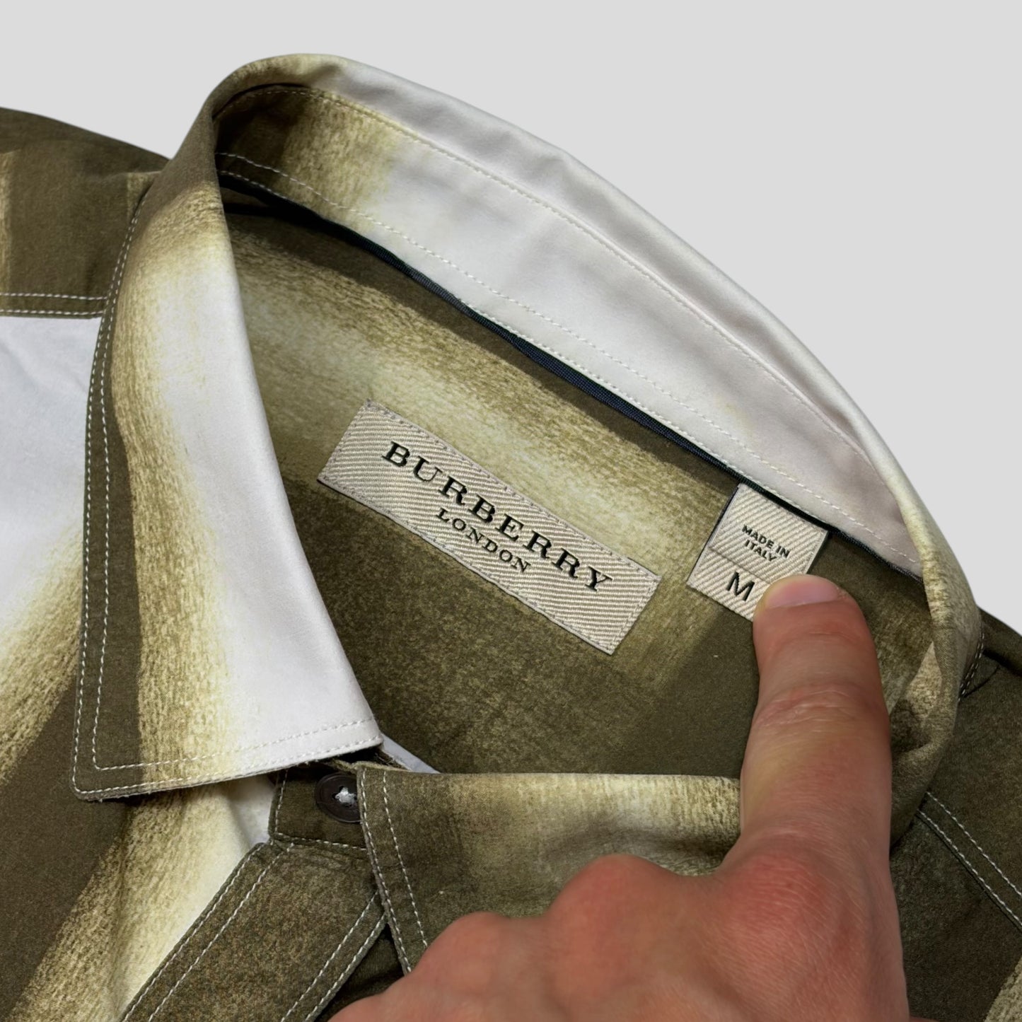 Burberry Sublimation Acid Print Nova Check Shirt - M