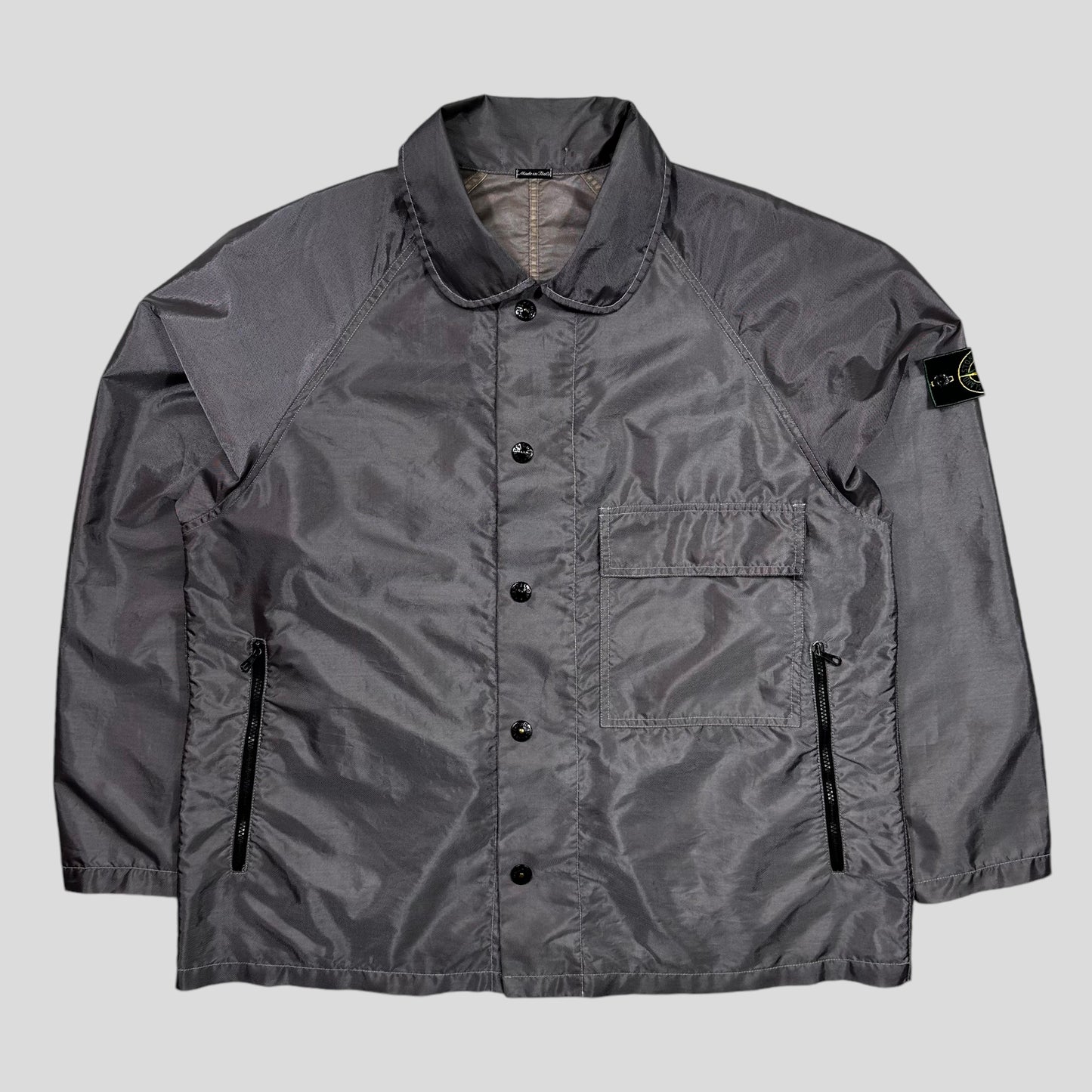 Stone Island 1995 Formula Steel Silver Multipocket Jacket - XL