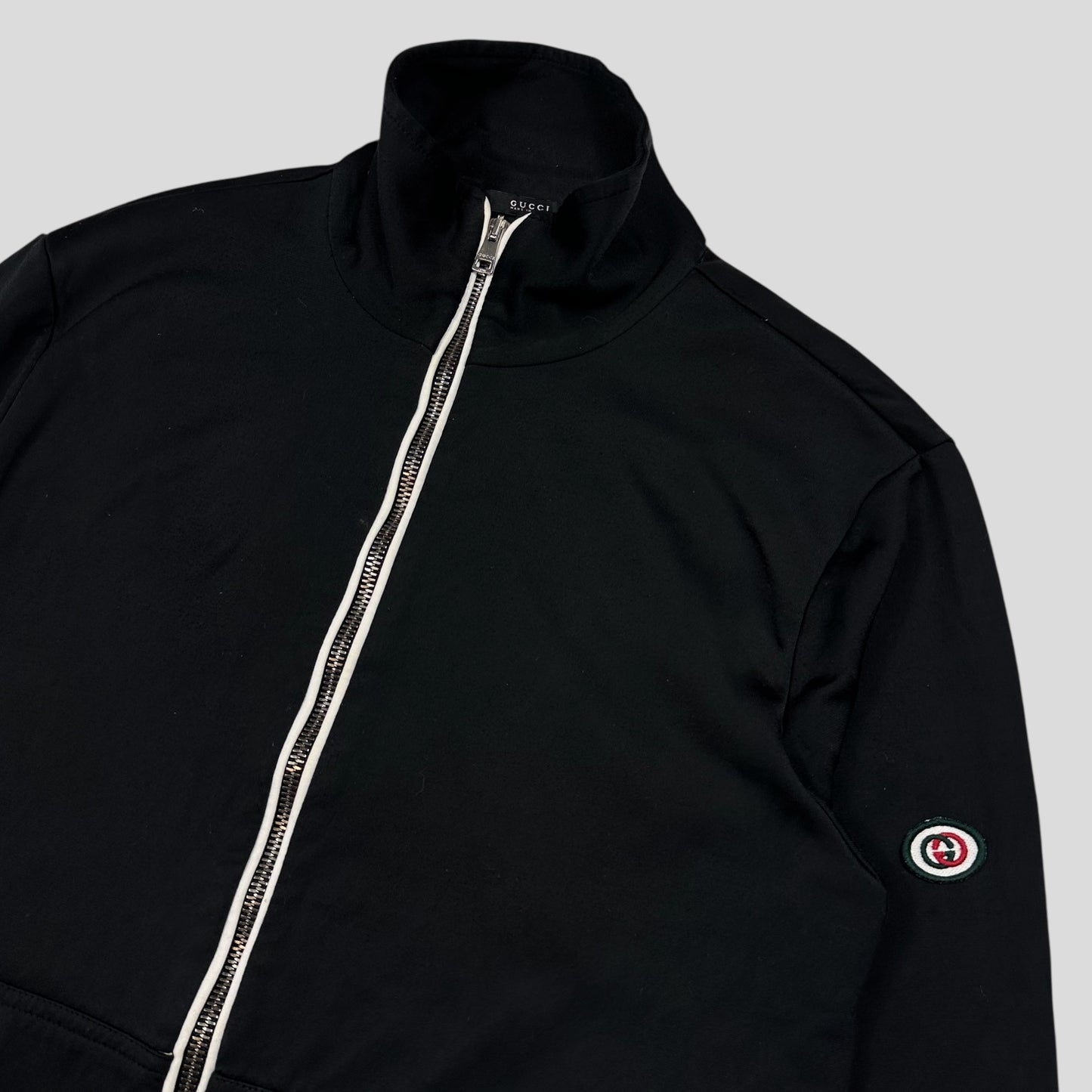 Gucci 2008 GG Logo Polyester Track Jacket - S/M