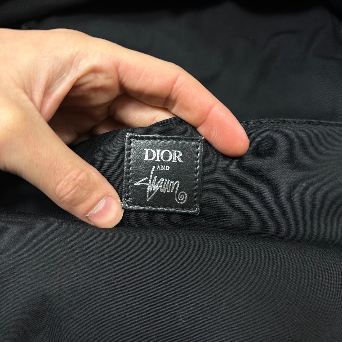 Dior x Stussy 2020 Riders Monogram Logo Nylon Backpack