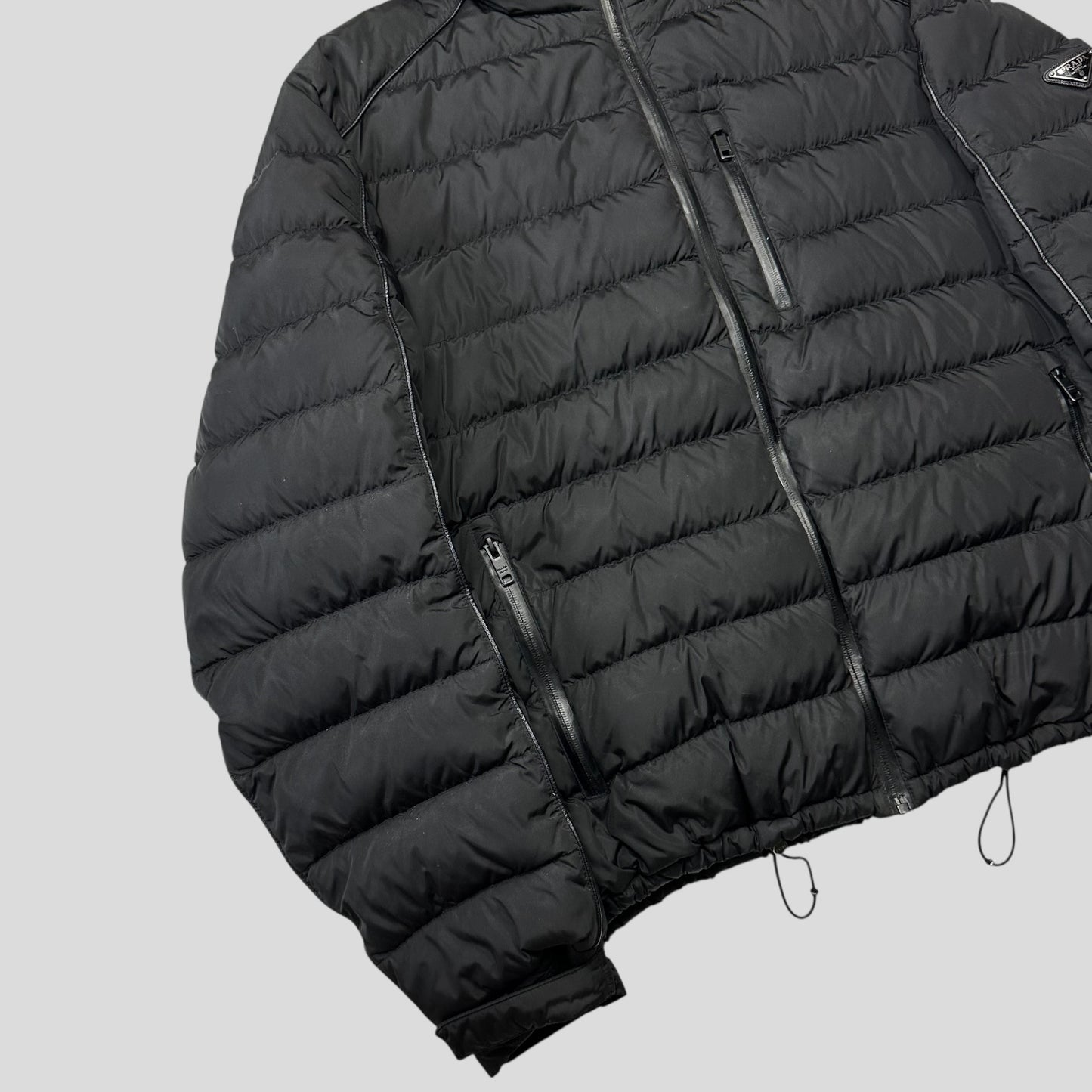 Prada 2018 Laminated Nylon Duck Down Puffer - IT52 (L)