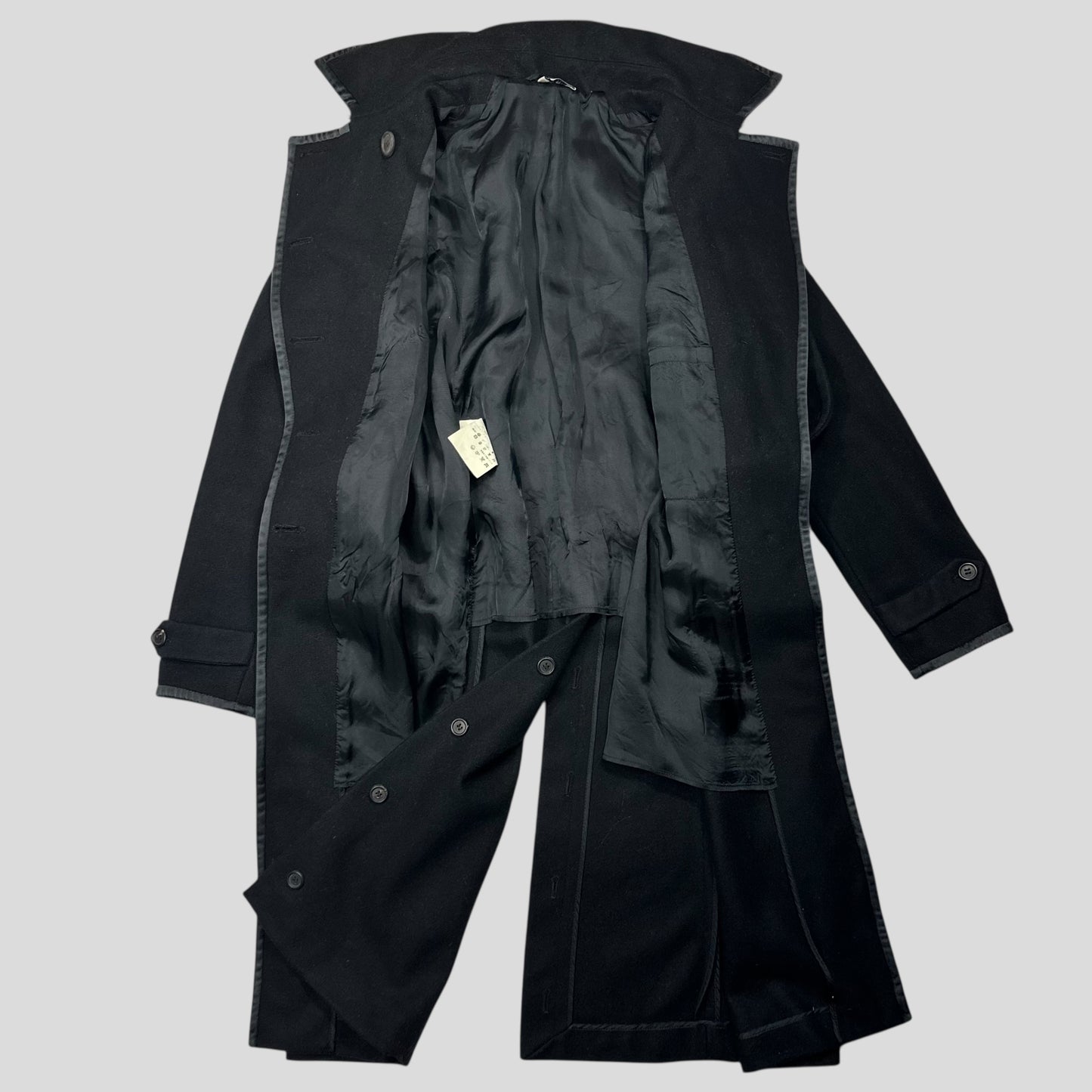 Miu Miu 2006 Wool + Nylon Mini Belted Trench Coat - IT38