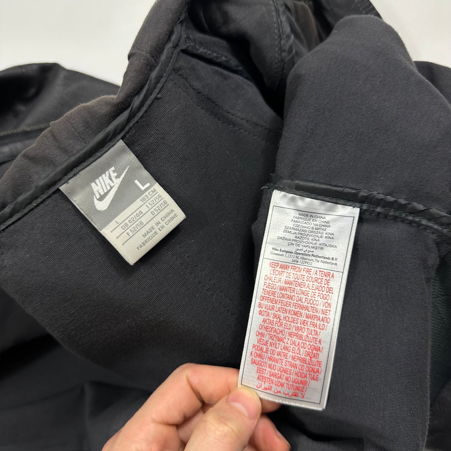 Nike 2007 Tony Spackman Articulated Slice Leather Jacket - L