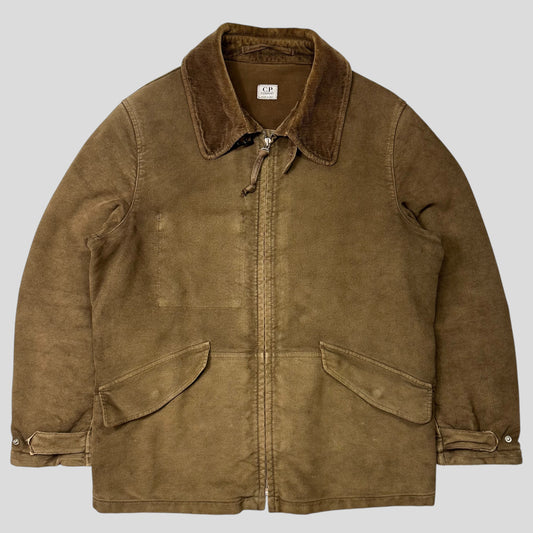 CP Company AW03 Cotton Moleskin Corduroy Collar Field Jacket - M/L