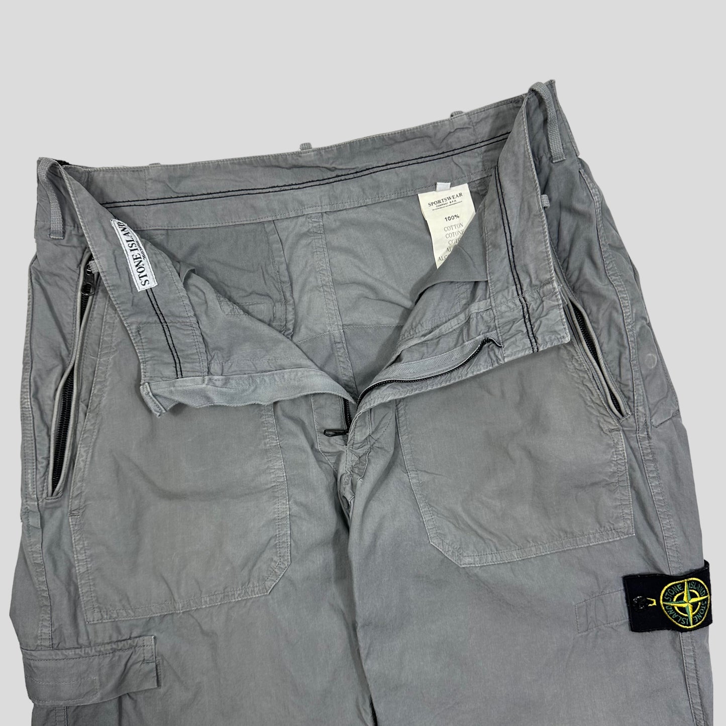 Stone Island 2006 Baggy Parachute Cargo Trousers - IT50