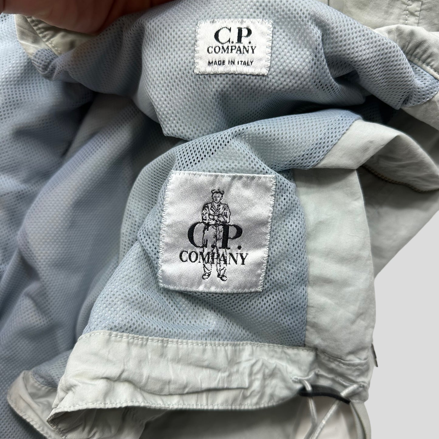 CP Company SS04 Ice Blue Nylon Shimmer Jacket - IT54