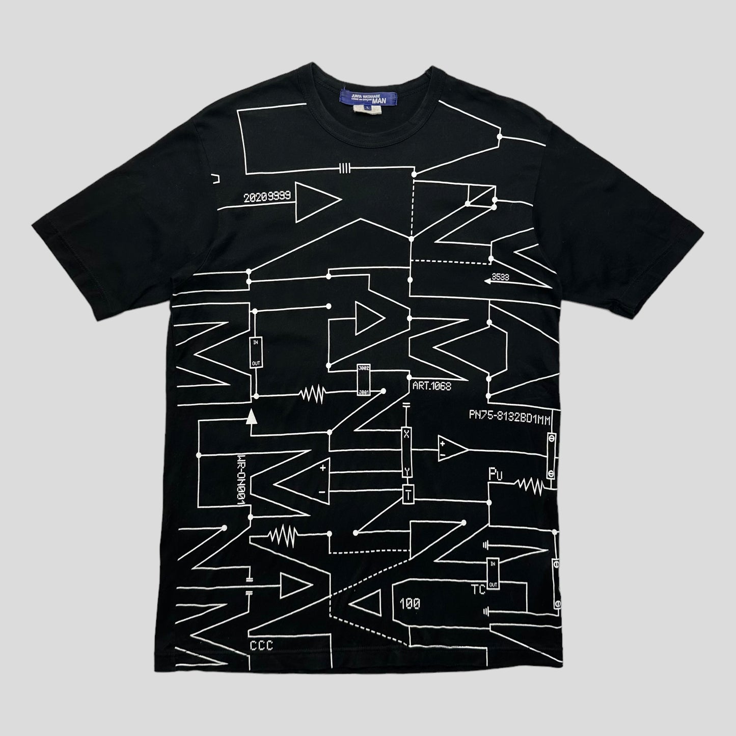 Junya Watanabe 2016 Abstract Print T-shirt - M/L