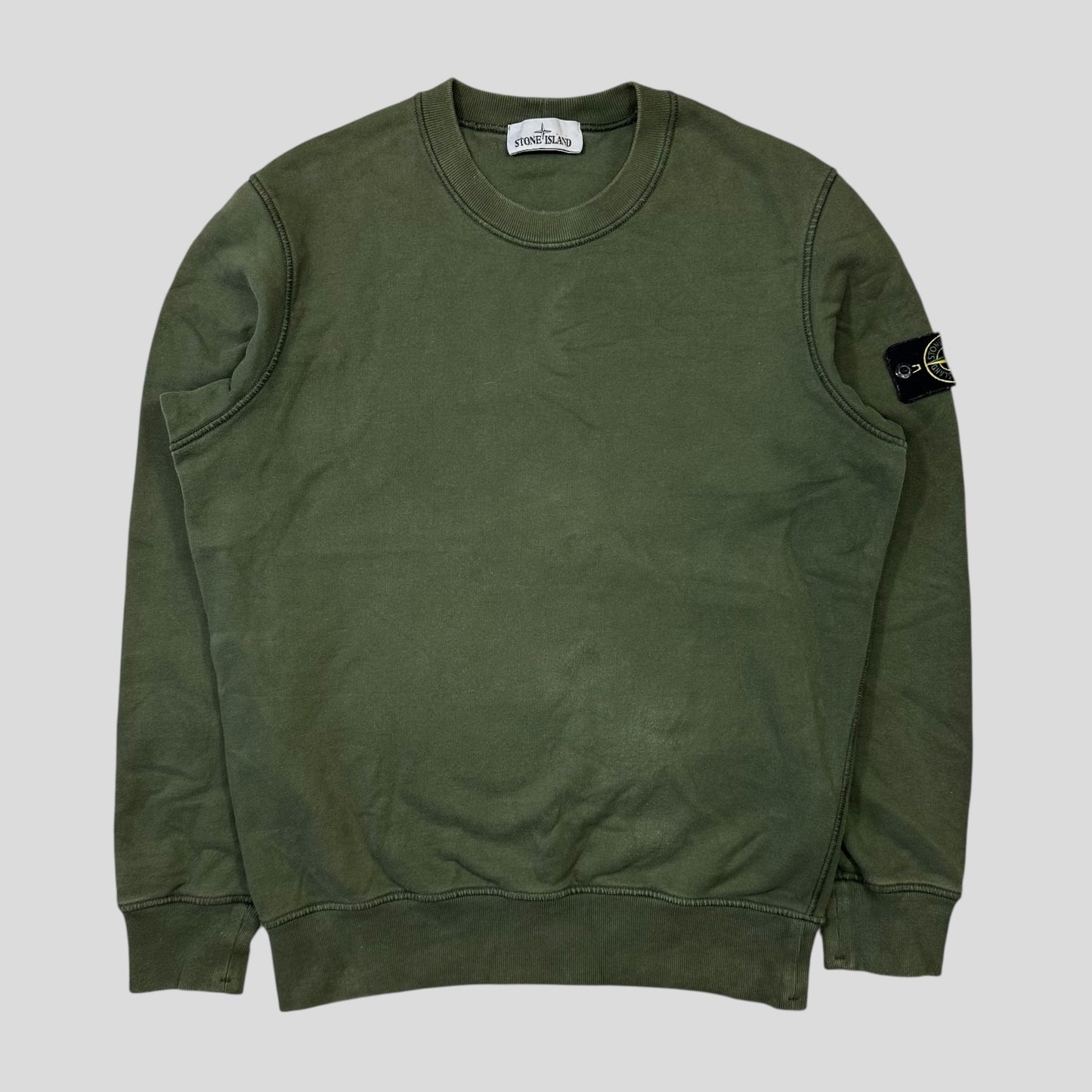 Stone Island Green Crewneck - M/L