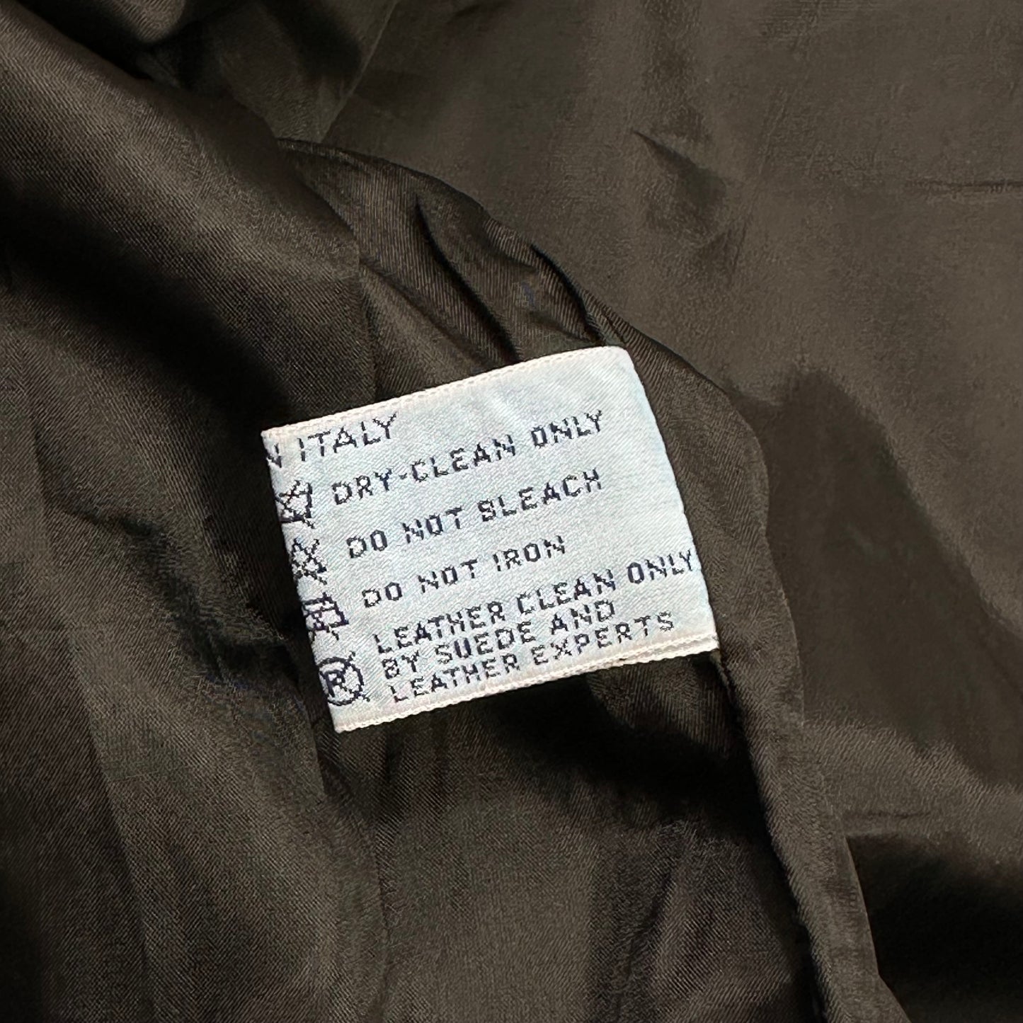 Prada Milano 90’s Leather & Nylon Jacket - 8-10