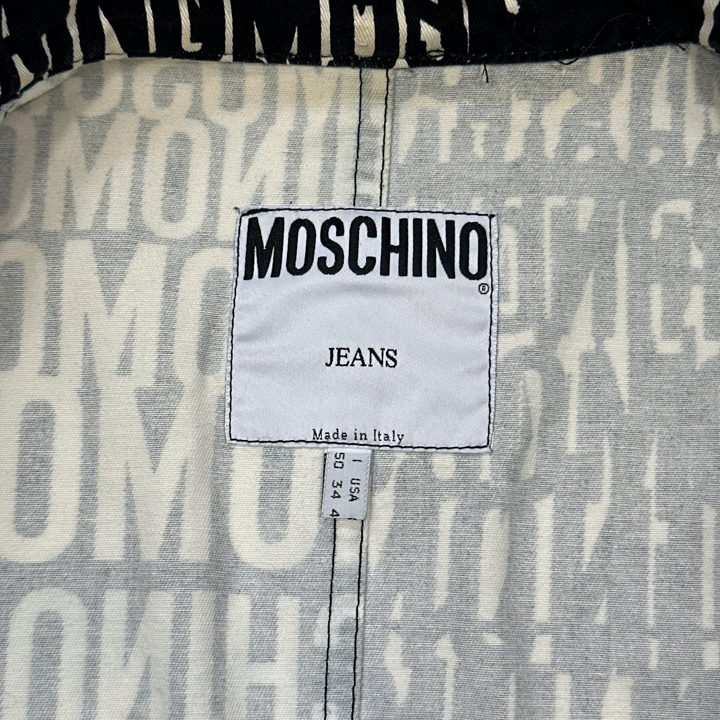Moschino Jeans 1996 Crazy Jacket - IT50 (M)