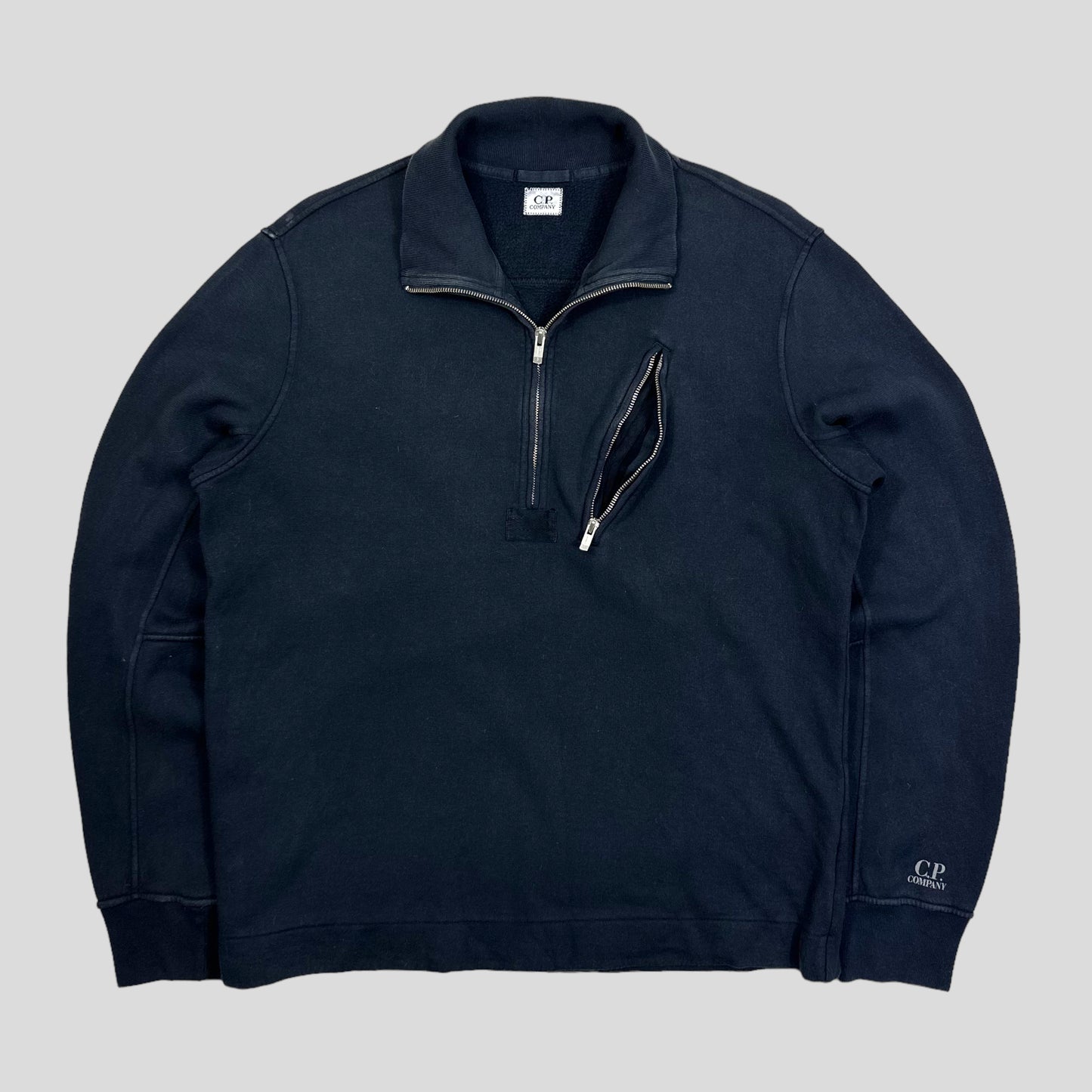 CP Company AW08 Heavy Cotton Pocket Sweatshirt - L/XL