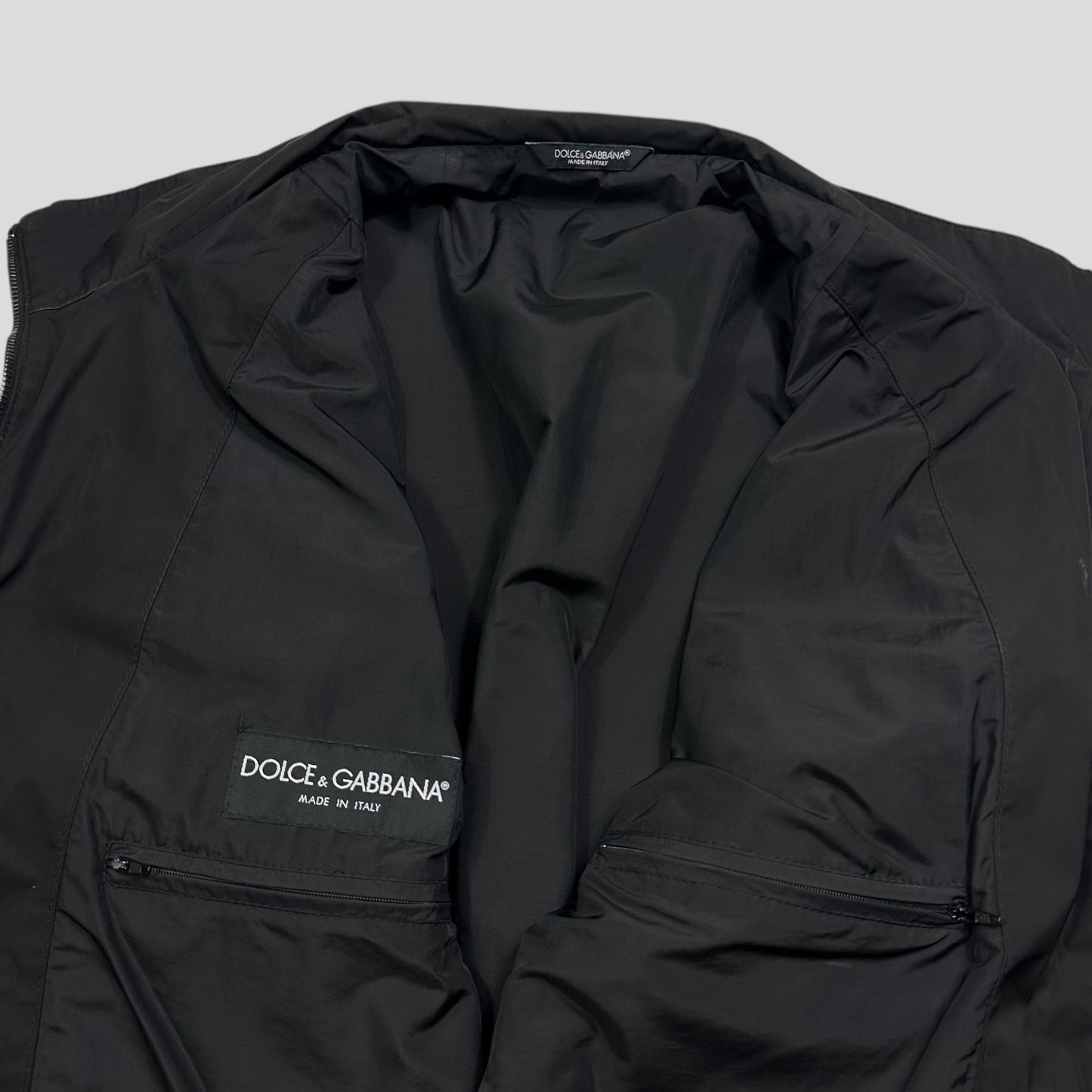 Dolce & Gabbana 00’s Multipocket Nylon Cargo Bomber Jacket - IT58 (XL/XXL)
